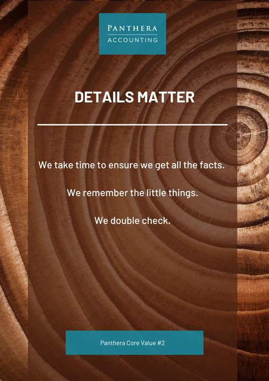 3-Details matter